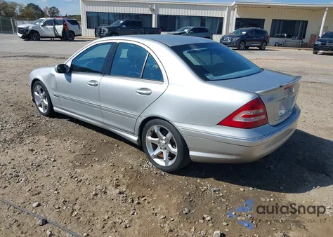 2007 Mercedes-Benz C 230 Sport из США, поврежденный, VIN WDBRF52H57E027499